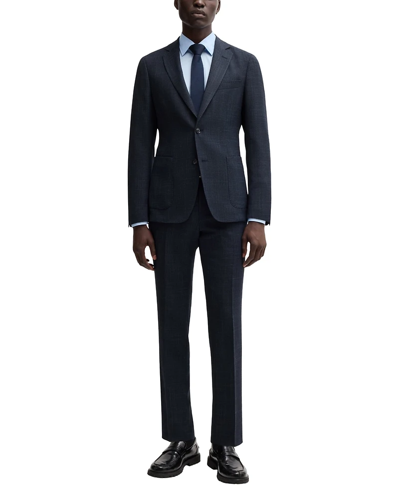 Boss by Hugo Boss Men's Slim-Fit Micro-Patterned Jacket