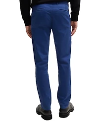 Boss by Hugo Boss Men's Stretch-Cotton Satin Slim-Fit Chinos