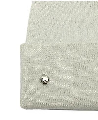Kate Spade New York Women's Metallic Beanie Hat