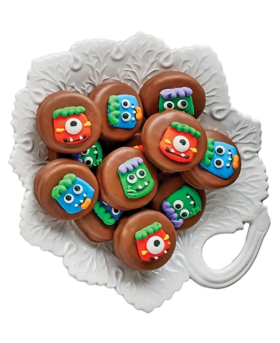 Halloween Milk Chocolate Monster Cookies, 12 Piece