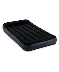 Intex Dura Pillow Rest Classic Blow Up Mattress Air Bed with Pump, Twin (2 Pack)