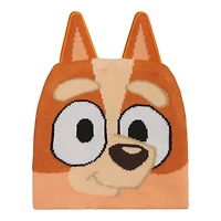 Bluey Little Boys Fleece Sweatshirt and Cotton Gauze Hat