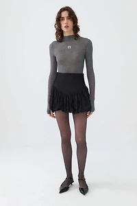Nocturne Women's Taffeta Mini Skirt