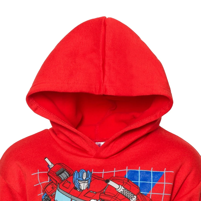 Transformers Boys Fleece Pullover Hoodie and Jogger Pants Outfit Set