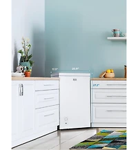 Black+Decker 2.0 Cu. Ft. Compact Chest Freezer, Deep Freezer Holds Up To 70 Lbs. of Frozen Food, Removable Storage Basket, Mechanical Temperature Cont