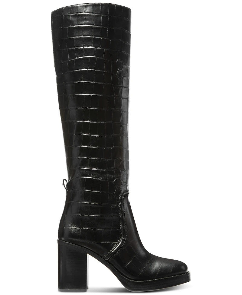 Michael Michael Kors Women's Hayden Croc-Embossed Boots
