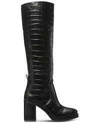 Michael Michael Kors Women's Hayden Croc-Embossed Boots