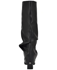 Guess Women's Geima Knee-High Foldover Slouch Tall Block Heel Dress Boots