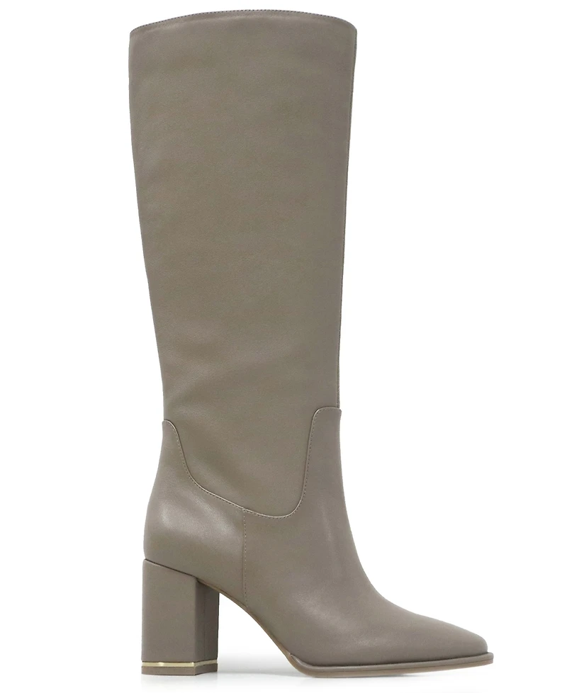 Kenneth Cole New York Women's Yvonne Knee High Block Heel Boots