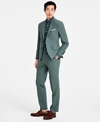 Hugo By Hugo Boss Mens Modern Fit Wool Blend Suit Separate