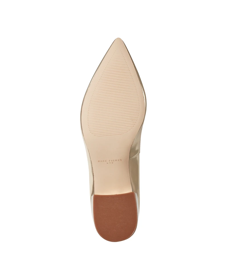 Marc Fisher Ltd Women's Luccie Mary Jane Pointy Toe Dress Pumps