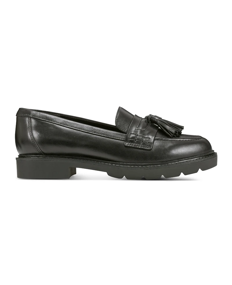 Rockport Women's Kiara Slip-On Almond Toe Casual Loafers