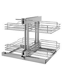 Rev-a-Shelf 18'' Pullout Blind Corner Kitchen Cabinet Organizer, 5PSP-18-cr