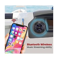 Pyle 2-Ch. Bluetooth Marine Amplifier Kit, Waterproof, 600 Watt