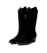 Women's Italian Western Suede Boots By Xti