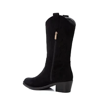 Women's Italian Western Suede Boots By Xti
