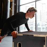 Signature Fitness Everyday Essentials Olympic Super Curl Barbell for Exercise Purposes, Fitness Routine, and Recreational Activities, 48 Inch, Black