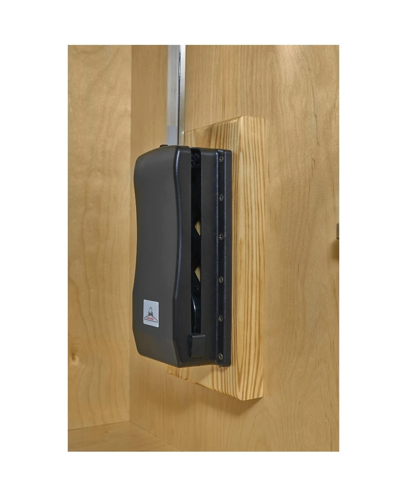 Rev-a-Shelf 35" - 48" Adjustable Pulldown Closet Rod, Chrome, Cpdr-3548
