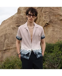 Men's Sky Blue & Space Blue Lakeside Ombre Shirt