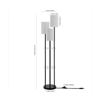 Safavieh Soren Glass And Iron Floor Lamp