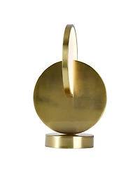Cwi Lighting 16" Metal Tranche Led Lamp