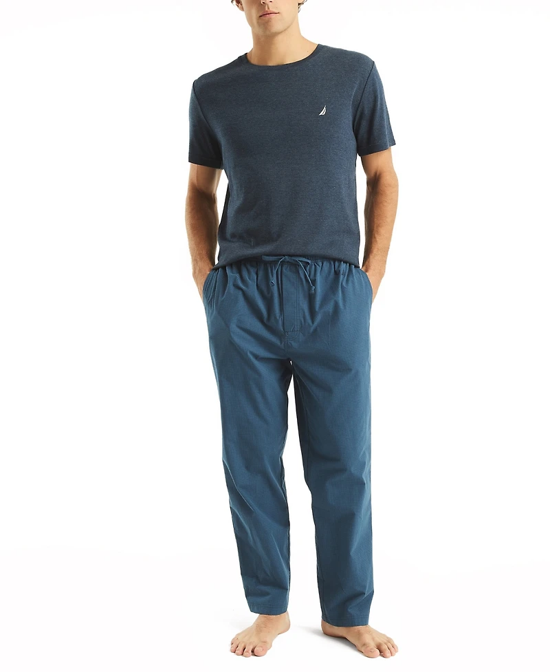 Nautica Men's Crafted Poplin Sleep Pant