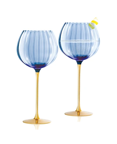 Qualia Glass Posh Ballon Glasses, Set of 2