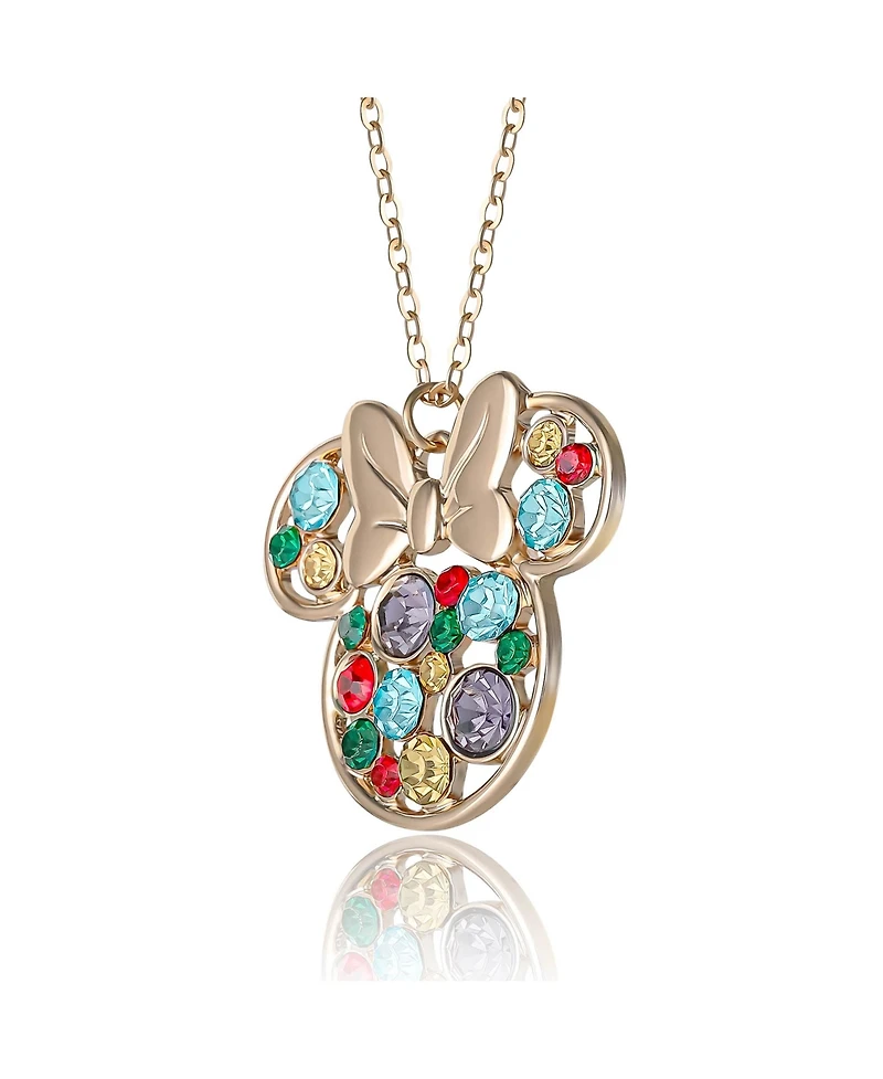 Disney Minnie Mouse Fashion Stone Necklace