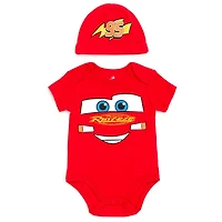 Disney Baby Boys Cosplay Bodysuit & Hat Set Newborn to