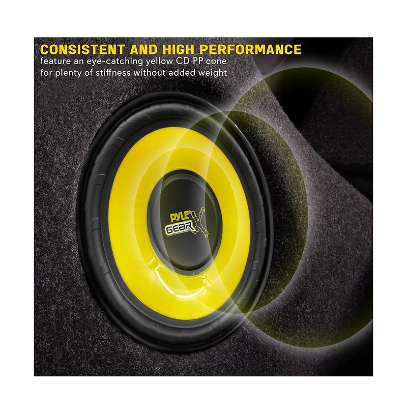 Pyle 6.5" Mid Bass Woofer, 300 Watt