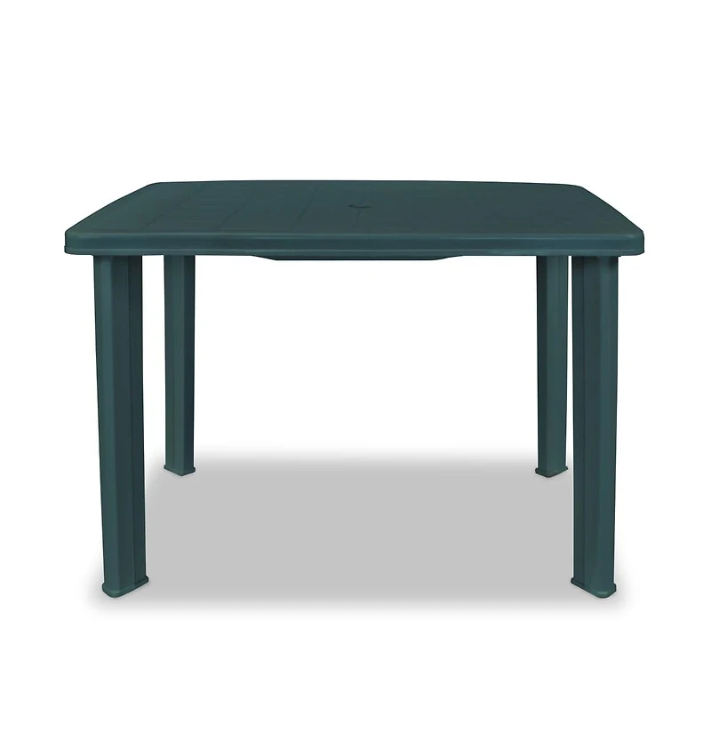 vidaXL Patio Table 39.8"x26.8"x28.3" Plastic