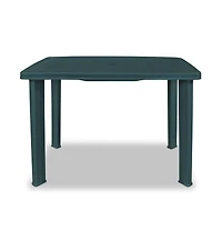 vidaXL Patio Table 39.8"x26.8"x28.3" Plastic