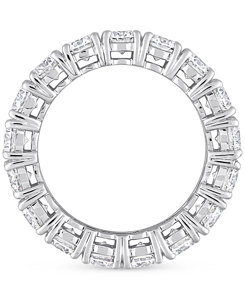 Moissanite All-Around Eternity Band (4 ct. t.w.) in 10k White Gold