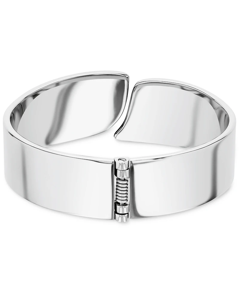 Calvin Klein Stainless Steel Pave Cuff Bracelet