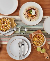 Infuse 12 Pc. Stoneware Dinnerware Set, Service for 4