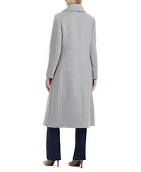 Vince Camuto Women's Single-Breasted Maxi Coat W/ Detachable Faux Fur
