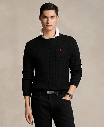 Polo Ralph Lauren Men's Cable-Knit Cotton Sweater