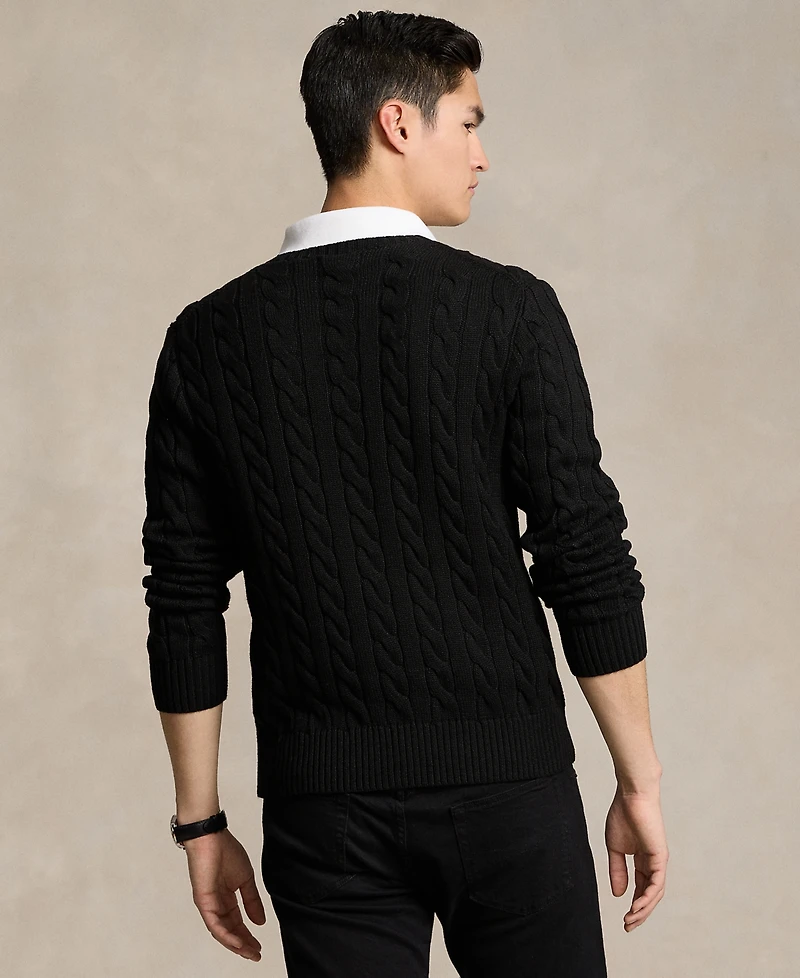 Polo Ralph Lauren Men's Cable-Knit Cotton Sweater