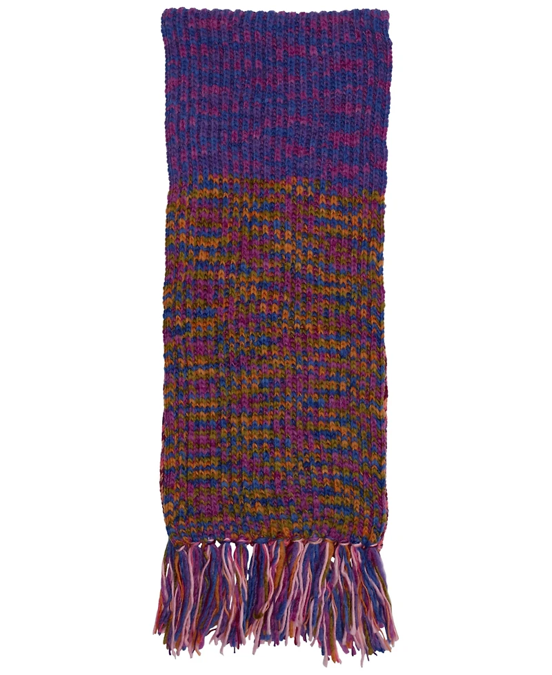 Echo 23 Space Dye Color Block Knit Scarf