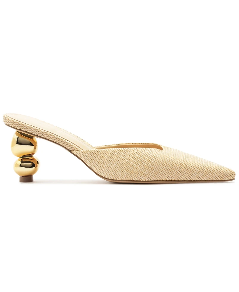 Arezzo Women's Blair Mid Stiletto Mules