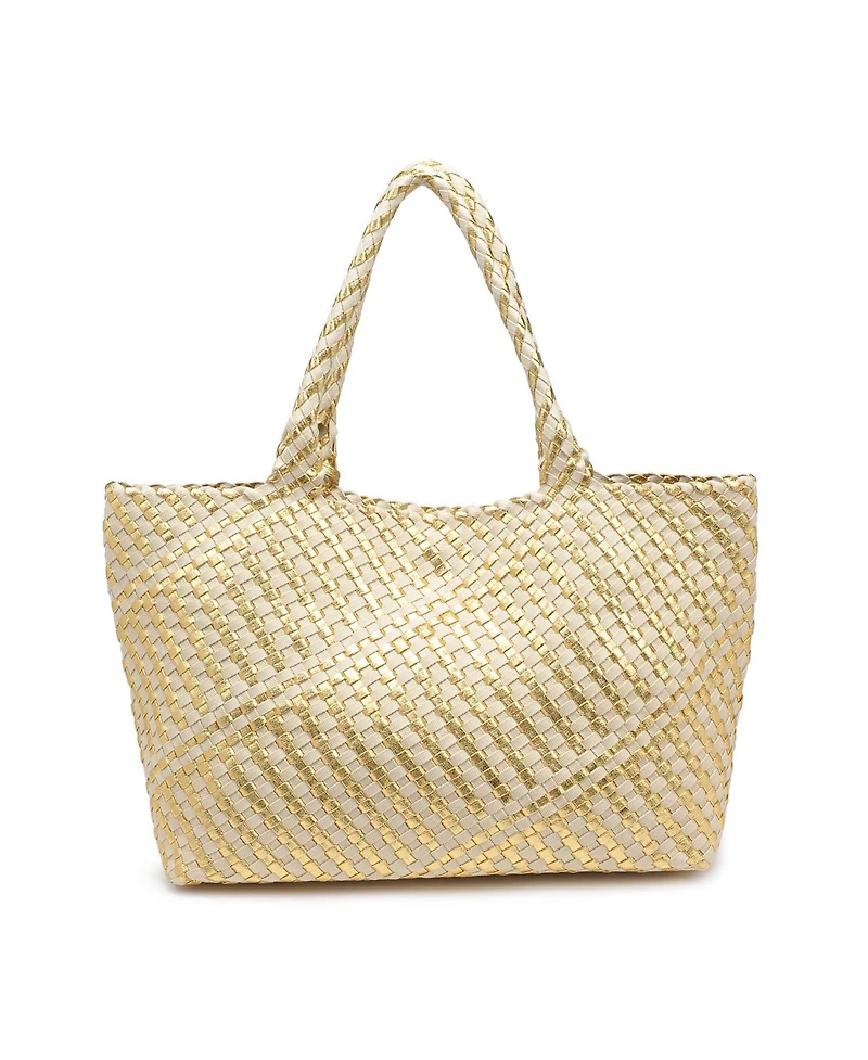Moda Luxe Solana Woven Tote