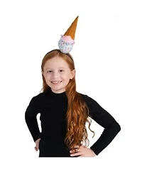 Dress Up America Ice Cream Cone Headband Kids Girls