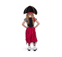 Dress Up America Pirate Girl Costume Set
