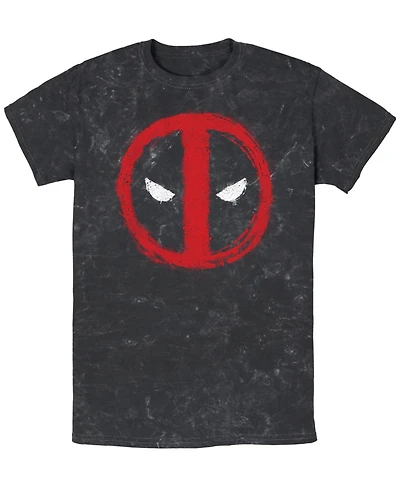 Fifth Sun Men's Chalk Deadpool Short Sleeve Mineral Wash Tee