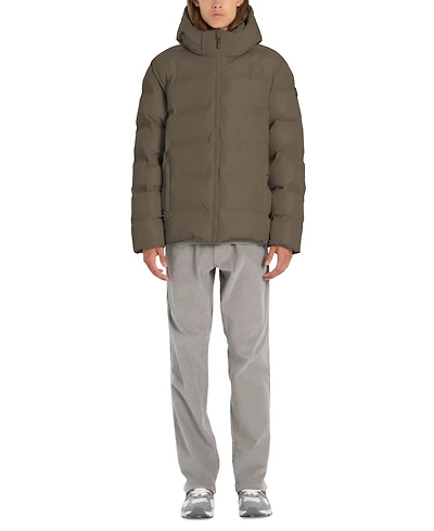Point Zero Men's Midweight Heat-Sealed Puffer Jacket