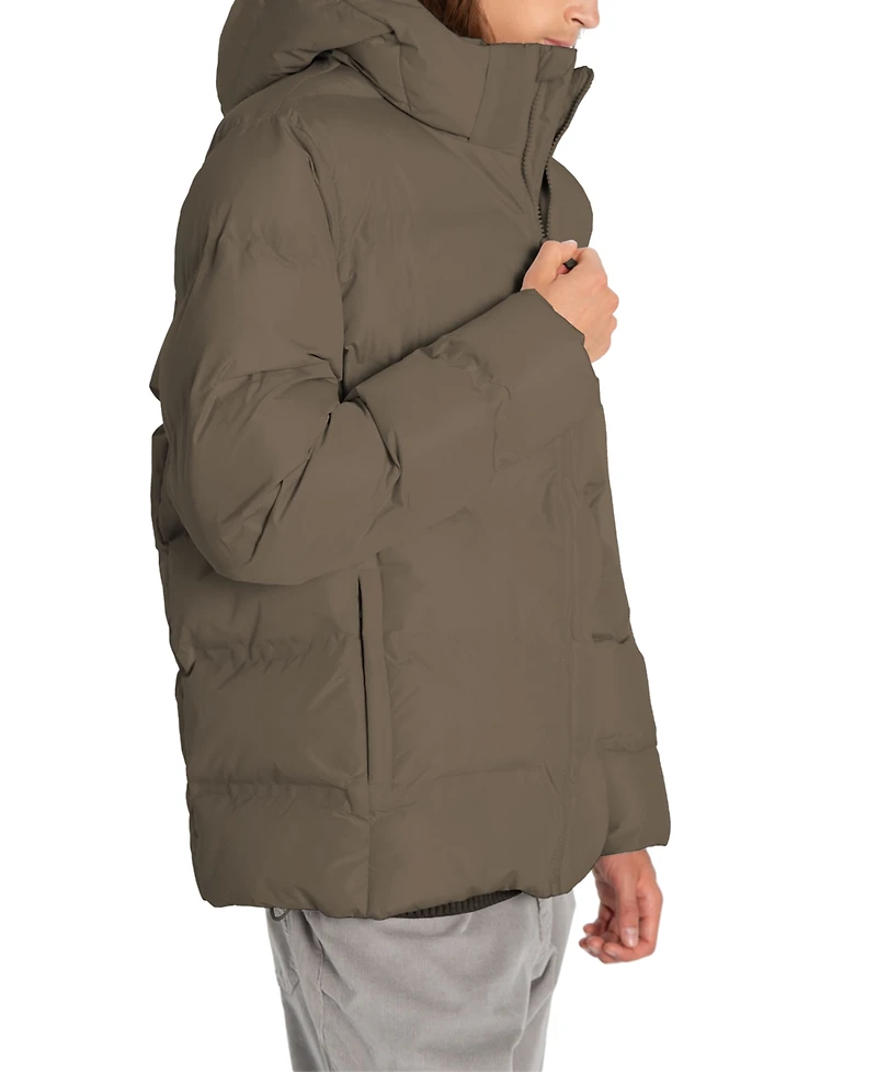 Point Zero Men's Midweight Heat-Sealed Puffer Jacket