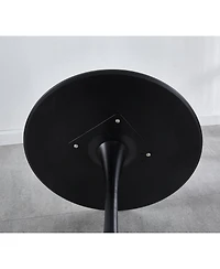 Special Mdf Dining Table – Black Kitchen Table, Ideal as an Executive Desk