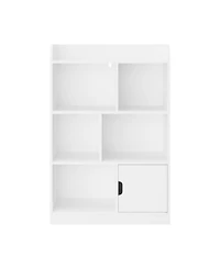 Slickblue Kids Bookcase with 6 Compartments – Organized and Accessible Bookshelf