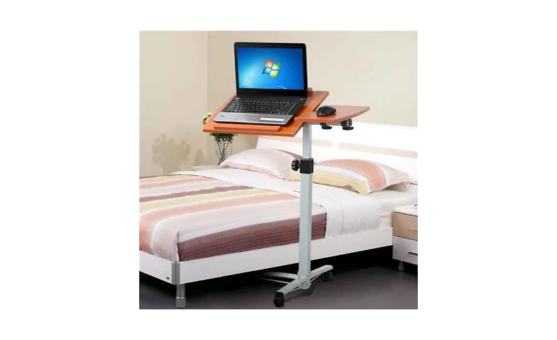 Slickblue Home Use Multifunctional Lifting Computer Desk Brown