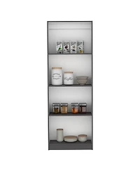 Vinton Bookcase with Spacious Tier-Shelving Design